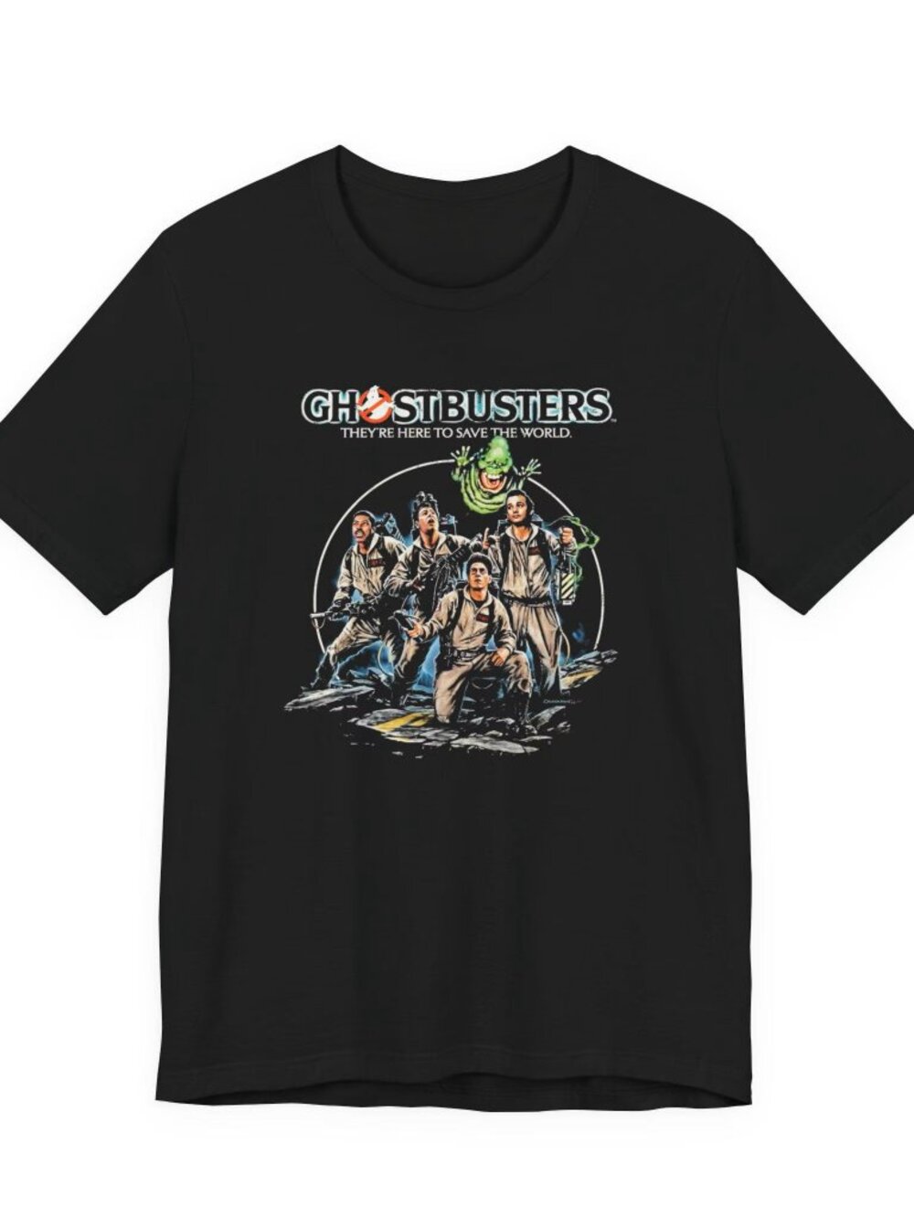 Ghostbusters Unisex Tee | Vintage 80s film graphic